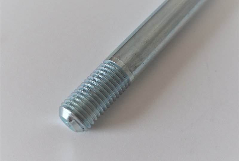 Ośka przedniego koła, M12 x 1,5 x 152 mm, ocynk, Jawa 50 typ 05/20/21/23-photo3