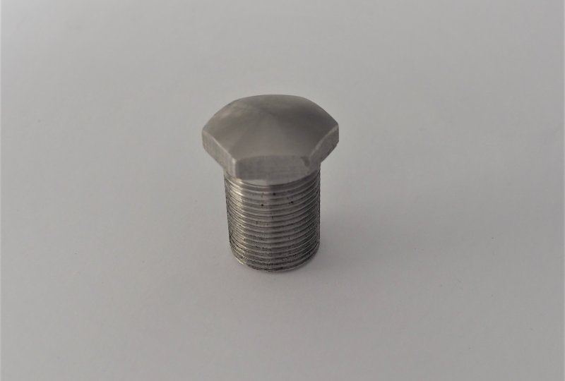 Śruba przedniego zawieszenia, nierdzewna, Jawa 175 Special, Villiers-photo4