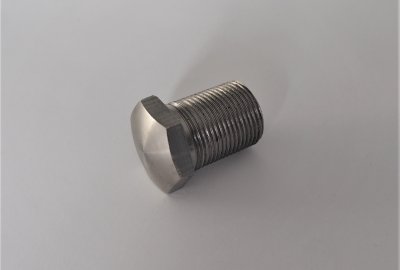 Śruba przedniego zawieszenia, nierdzewna, Jawa 175 Special, Villiers