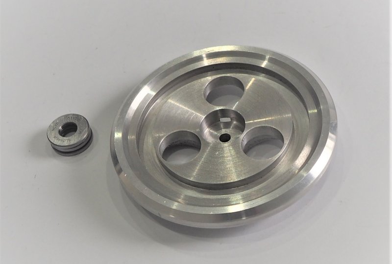 Tarcza dociskowa sprzegła z łożyskiem, aluminium, Jawa 500 OHC-photo2