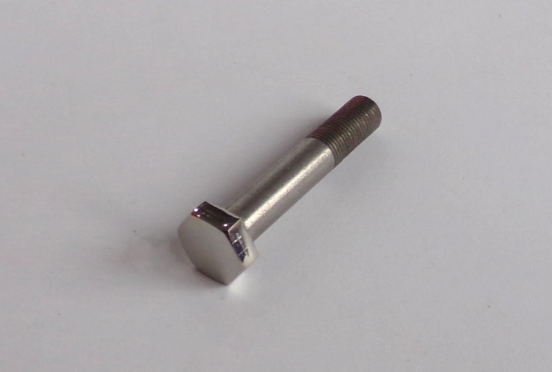 Śruba mocowania silnika, M10/1x55 mm, nierdzewna, polerowana, Jawa 500 OHC-photo1