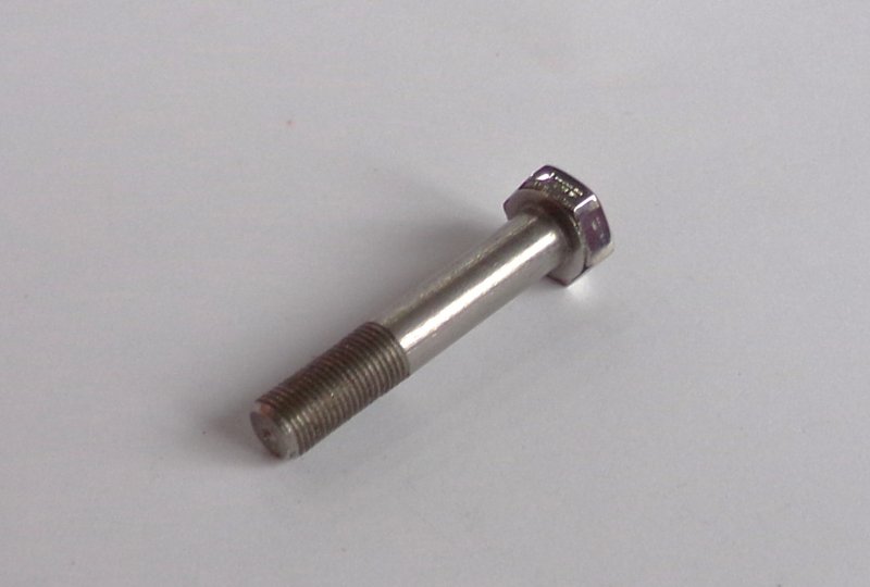Śruba mocowania silnika, M10/1x55 mm, nierdzewna, polerowana, Jawa 500 OHC-photo2