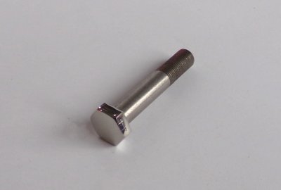 Śruba mocowania silnika, M10/1x55 mm, nierdzewna, polerowana, Jawa 500 OHC
