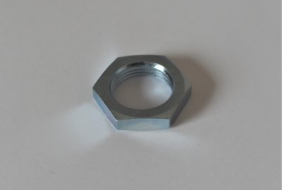 Nakrętka trzpienia tylnej zębatki M20x1.5, ocynk, Jawa 50