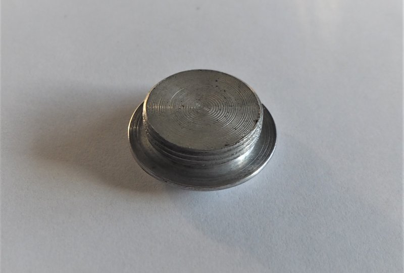 Śruba pokrywy dynama, aluminium, Jawa 500 OHC 01, 02-photo3