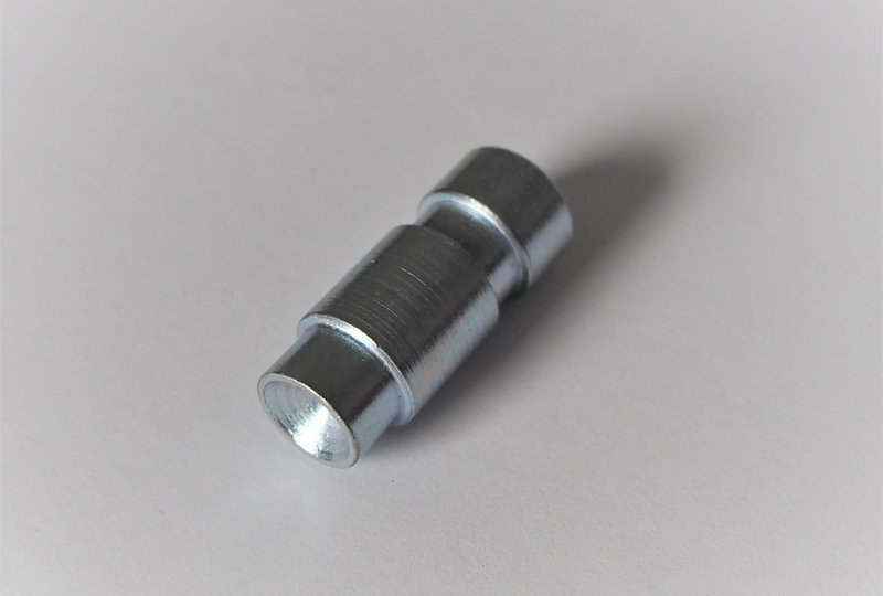Sworzeń osłony tylnego hamulca, ocynk, Jawa 250/350 Perak, 500 OHC 00, 01-photo2