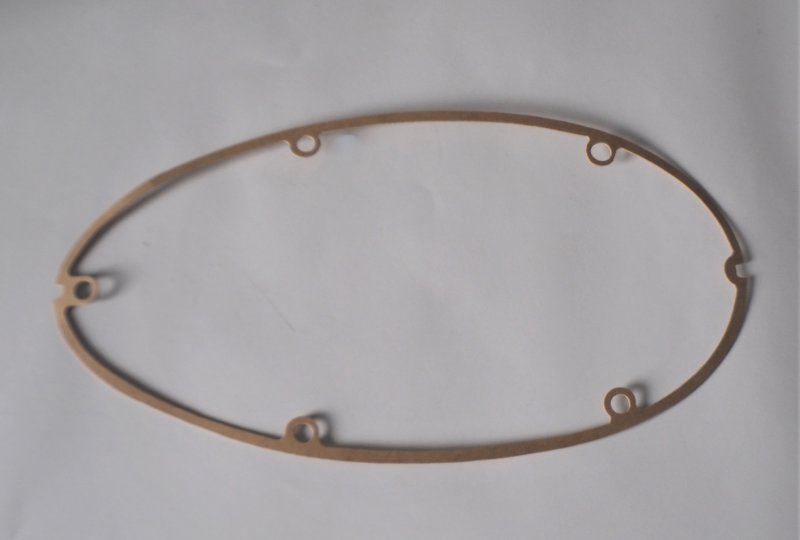 Uszczelka pokrywy sprzęgła, 0,5 mm, preszpan, Jawa 350 Perak-photo1