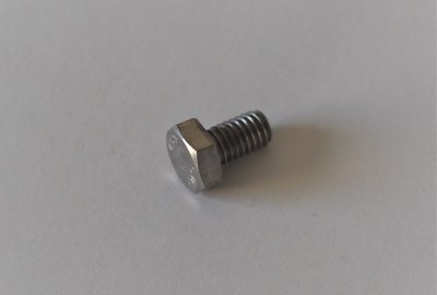 Śruba M6x8, stal nierdzewna, niepolerowana A2