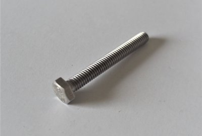 Śruba M6x45, stal nierdzewna, niepolerowana A2