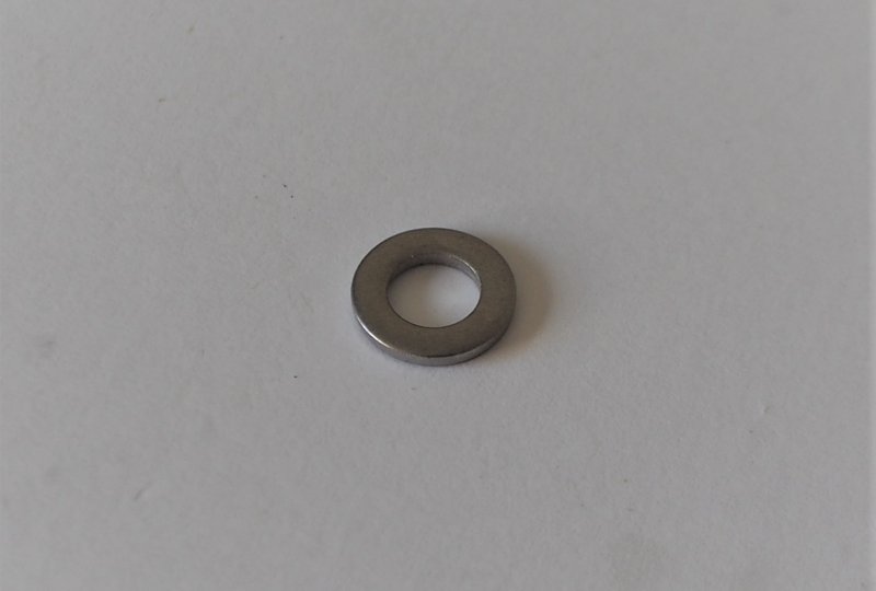 Podkładka płaska 6,4 mm stal nierdzewna, niepolerowana A2-photo1