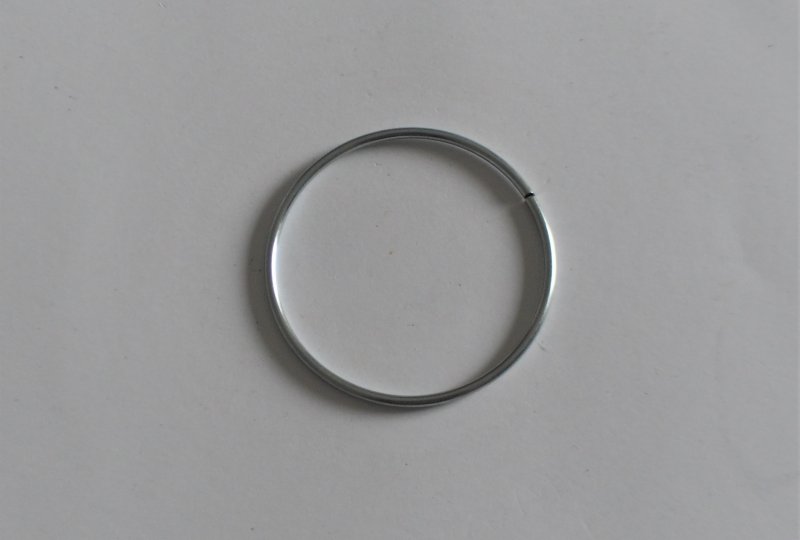 Objemka gumy przedniego zawieszenia, 56 mm, ocynk, Jawa 634-photo1