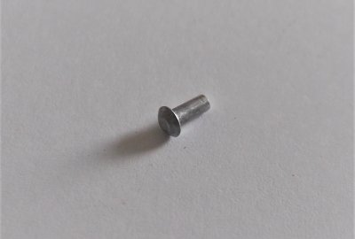Nit 2x5mm, aluminium, Jawa, CZ