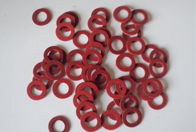 Podkładka fibrowa 14 x 8 x 1 mm