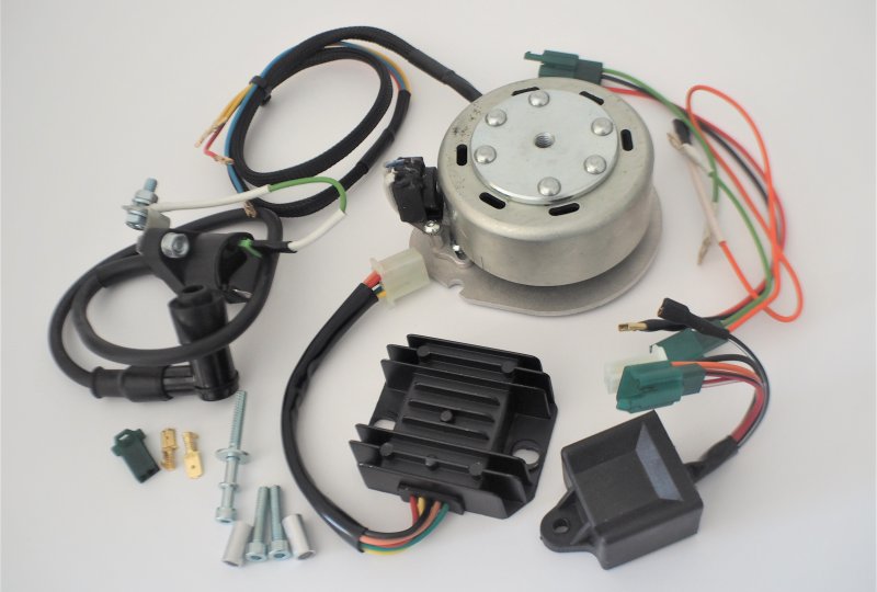 Zapłon elektroniczny GEMO® - D06 12V pojedynczy cylinder, Jawa 50 typ 20/21/23 , 550/555-photo1