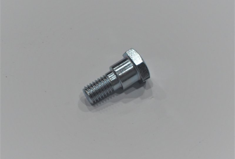 Śruba sworznia stopki centralnej, D=8 mm, ocynk, Jawa 50-photo2