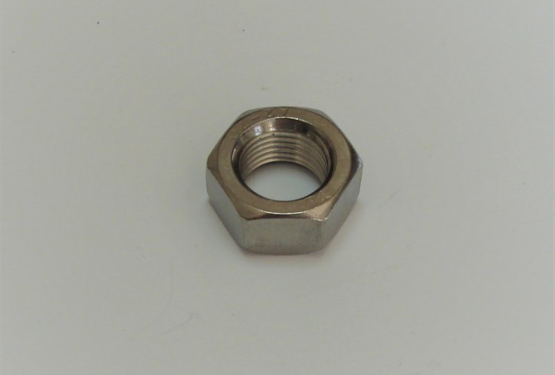 Nakrętka tylnej ośki koła M16x1,5mm, szerokość 10mm, nierdzewna, Jawa Perak, OHC, CZ 150/C-photo1