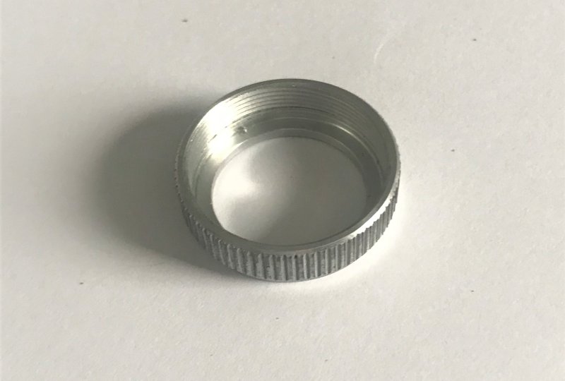 Górna nakrętka gaźnika JIKOV 2924H/29224HZ, aluminium, Jawa, CZ-photo2