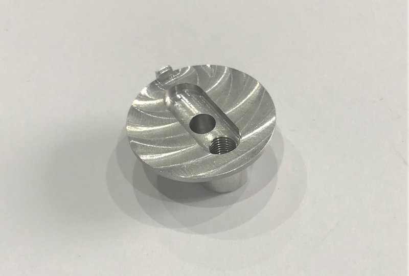 Osłona komory przepustnicy gaźnika JIKOV 2924H, aluminium, Jawa Perak-photo1