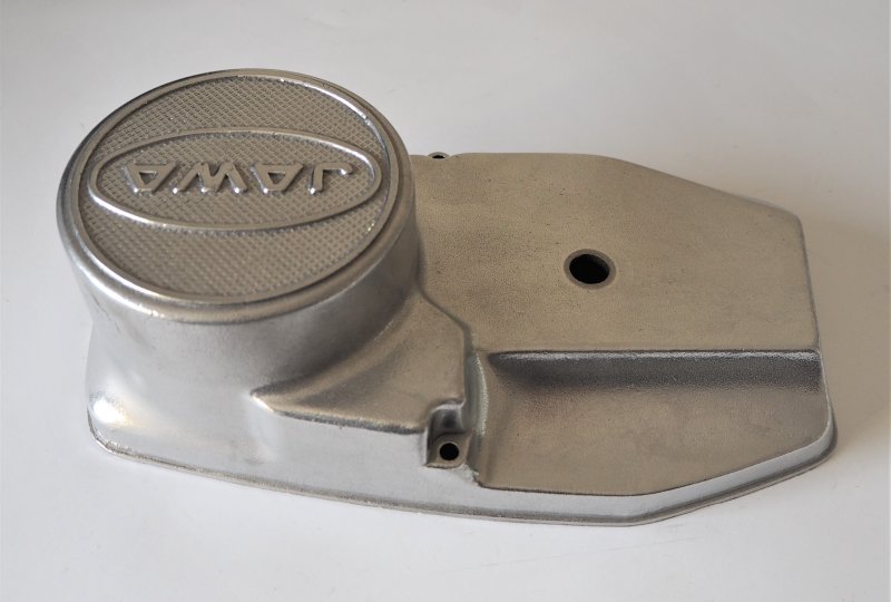 Pokrywa silnika prawa, aluminium, Jawa 638-640-photo2