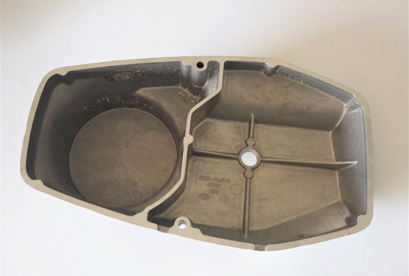 Pokrywa silnika prawa, aluminium, Jawa 638-640-photo3