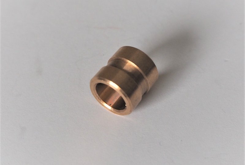 Tulejka korbowodu 10x14x14mm, brąz, Jawa 50 typ 550/555-photo1