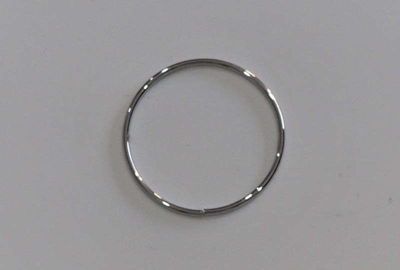 Objemka gumy przedniego zawieszenia, 56 mm, chrom, Jawa 634-photo1