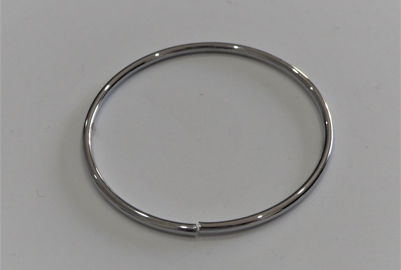 Objemka gumy przedniego zawieszenia, 56 mm, chrom, Jawa 634-photo2