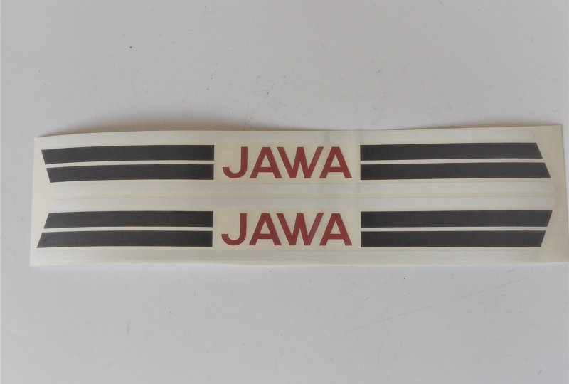 Naklejki JAWA na zbiornik, 28 cm, 2 szt, Jawa 50 typ 20/21/23-photo1
