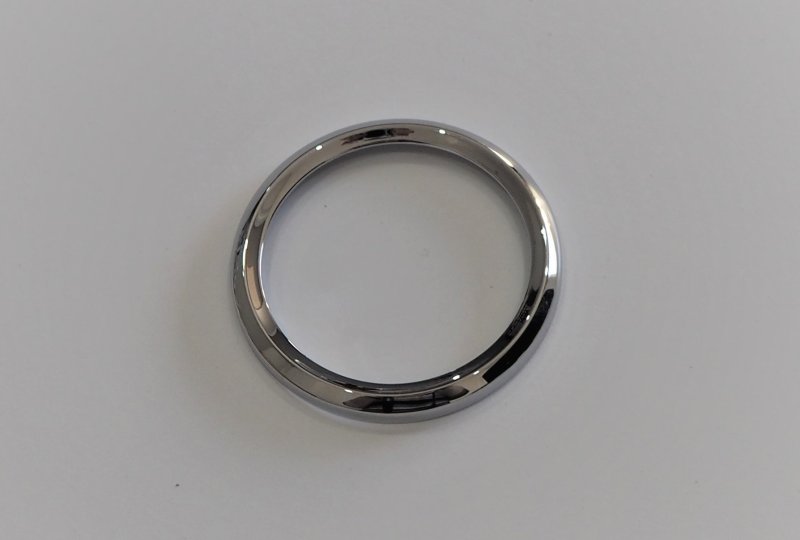 Ramka licznika, 60 mm, chromowana, CZ-photo1