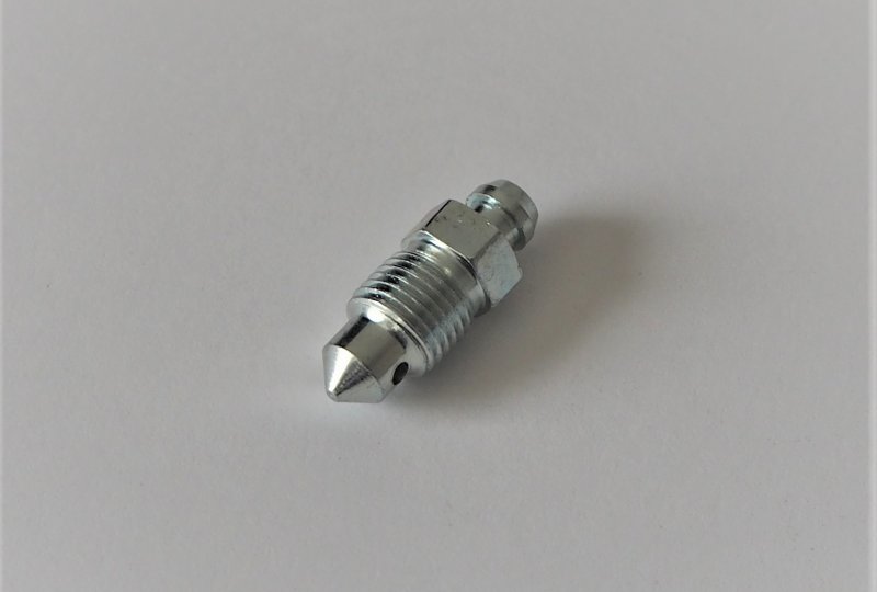 Śruba odpowietrzająca hamulca tarczowego M8x27mm, Jawa 638-640-photo2