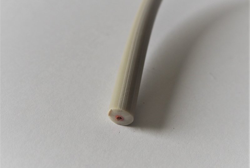 Kabel wysokiego napięcia, biały, silikon, Jawa, CZ-photo3