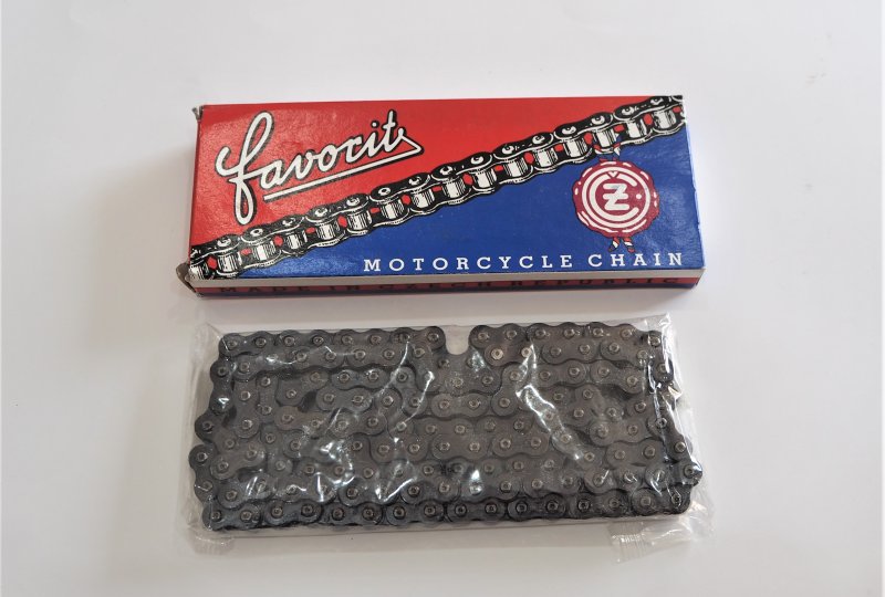 Łańcuch napędu 428 CZ FAVORIT, 140 ogniw, Jawa, CZ-photo1