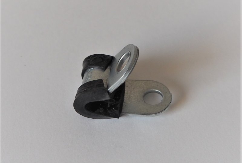 Objemka na rurkę, czarna, 6 mm, Jawa, CZ-photo1