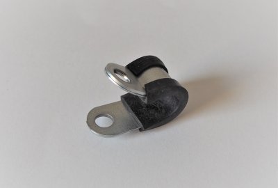 Objemka na rurkę, czarna, 8 mm, Jawa, CZ