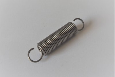 Sprężyna dźwigni kopnika, nierdzewna, Velorex 250/350