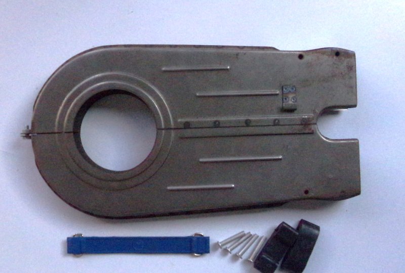 Osłona łańcucha, surowa, CZ 502 Skuter-photo3