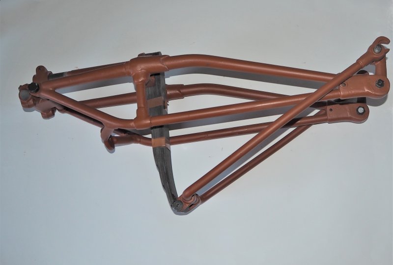 Przednie zawieszenie, Jawa 500 OHV, 1 seria / Wanderer K500-photo2