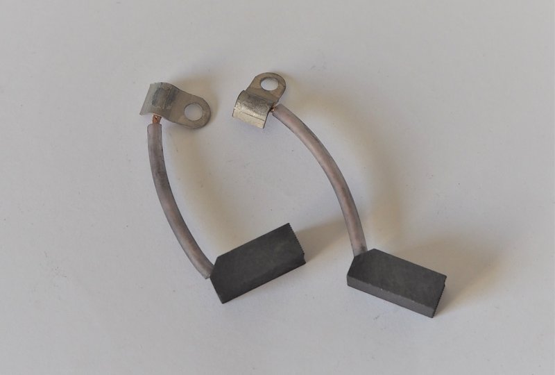 Szczotka prądnicy 8x8mm, 6V, 2 szt, Jawa, CZ-photo1