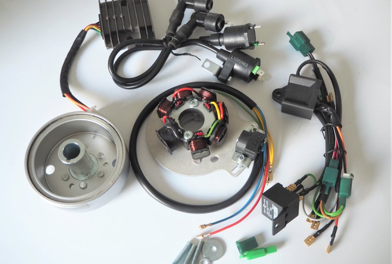 Zapłon elektroniczny GEMO® - D09 12V jeden/dwa cylindry, dwie świece, Jawa 230/350 Libenak, Sport-photo2