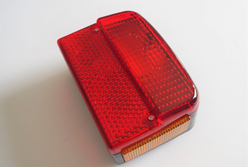 Lampa tylna, z odblaskiem, plastik, Jawa 638-640-photo1