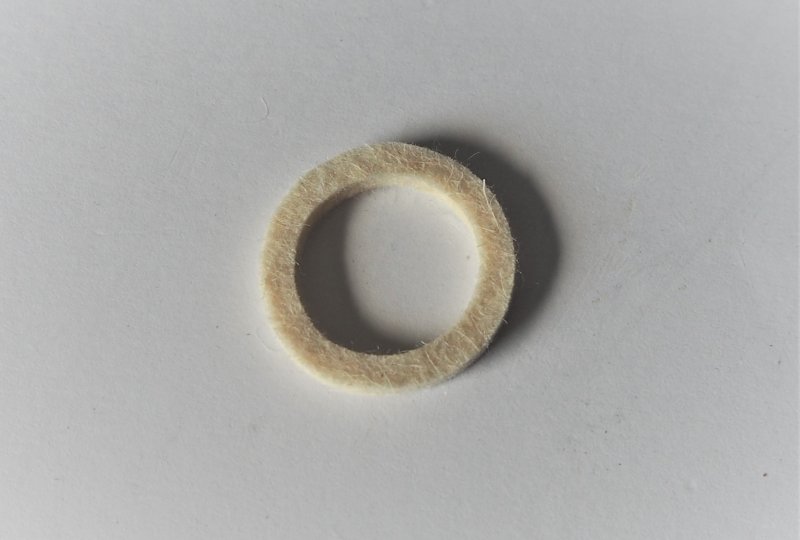 Uszczelnienie łożyska zębatki koła, filc, 21x29x3, Jawa, CZ-photo1