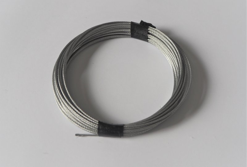 Linka bez pancerza, fi 1,5 mm, pakiet 10 m, stal-photo1