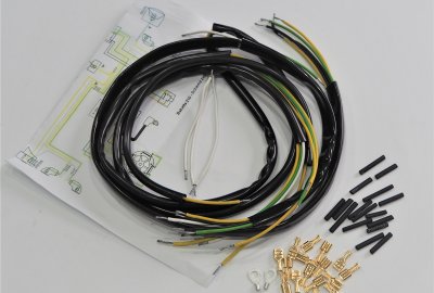 Instalacja elektryczna, z kierunkowskazami, Jawa Babetta 210