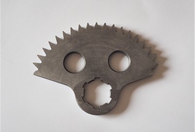 Półksiężyc kopnika, Jawa 250, 350 Perak 1946--- , laser