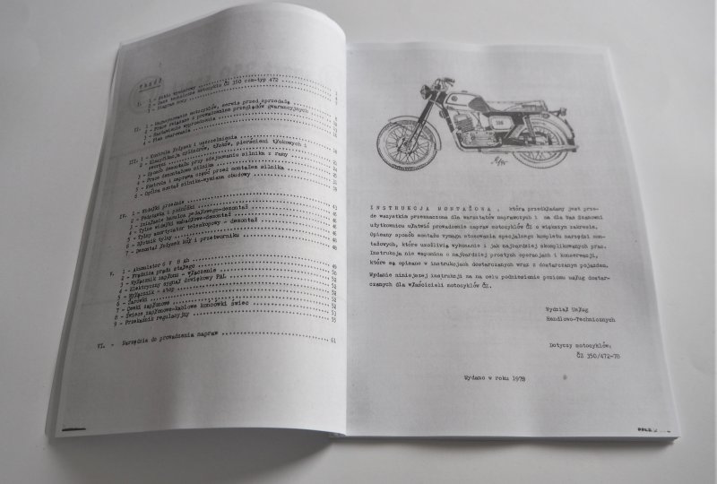 Instrukcja montażowa CZ 350 typ 472 - J.POLSKI format A4, 61 stron-photo2