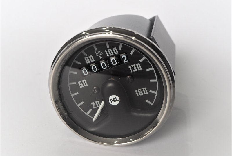 Licznik, średnica 60 mm, 160 km/h, Jawa Californian, CZ 476/477-photo1