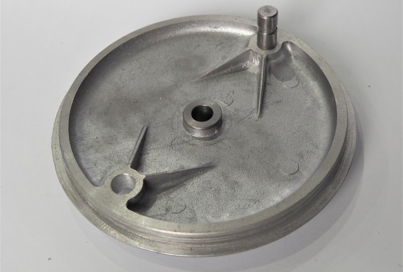Pokrywa hamulca 160mm, przód, niepolerowana, Jawa Perak, Ogar-photo2