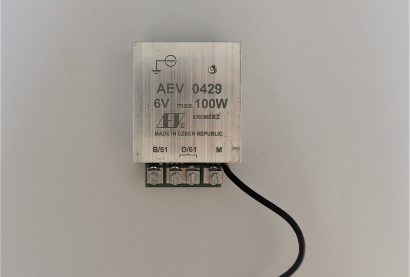 Regulator elektroniczny 6V/45-100 W - pol AEV 0429-photo1
