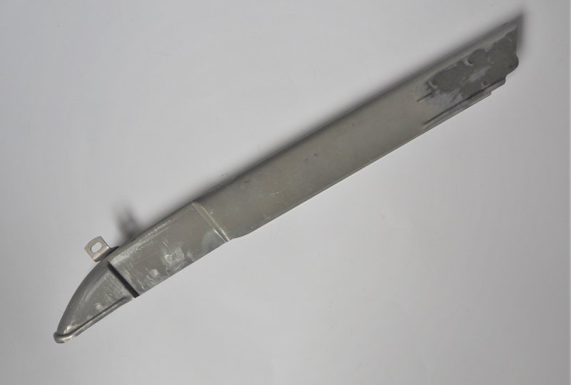 Osłona łańcucha, do ramy z amortyzatorem, surowa, CZ 125/150 C-photo1