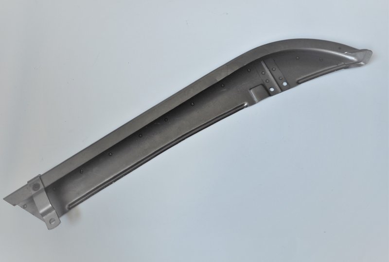 Osłona łańcucha, surowa, Jawa 550, 555-photo1